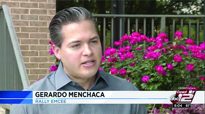 Gerardo Menchaca en Mitin de Unidad Gerardo Menchaca en Mitin de Unidad