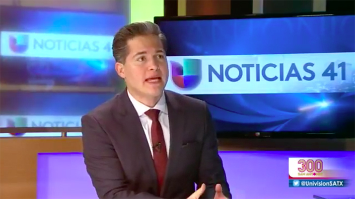Gerardo Menchaca Entrevista de televisión con Univision41 Gerardo Menchaca Entrevista de televisión con Univision41
