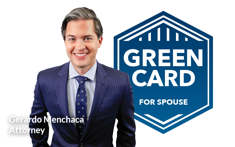 Gerardo Menchaca Picture&greencard Spouse Badge